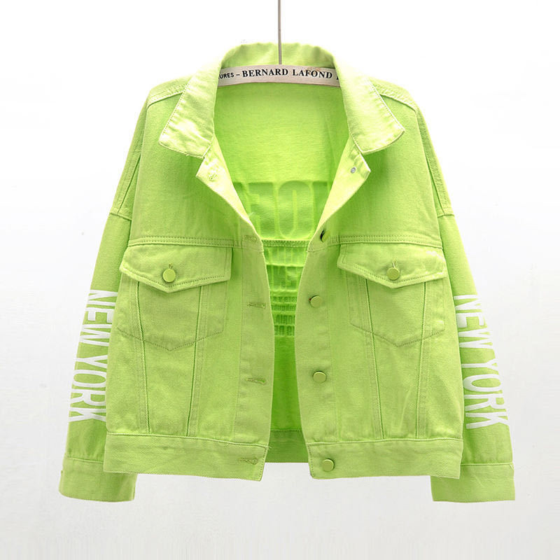 2021 Short Denim Jacket Women  - Women'S Fashion Denim Jacket 리뷰 및 가격