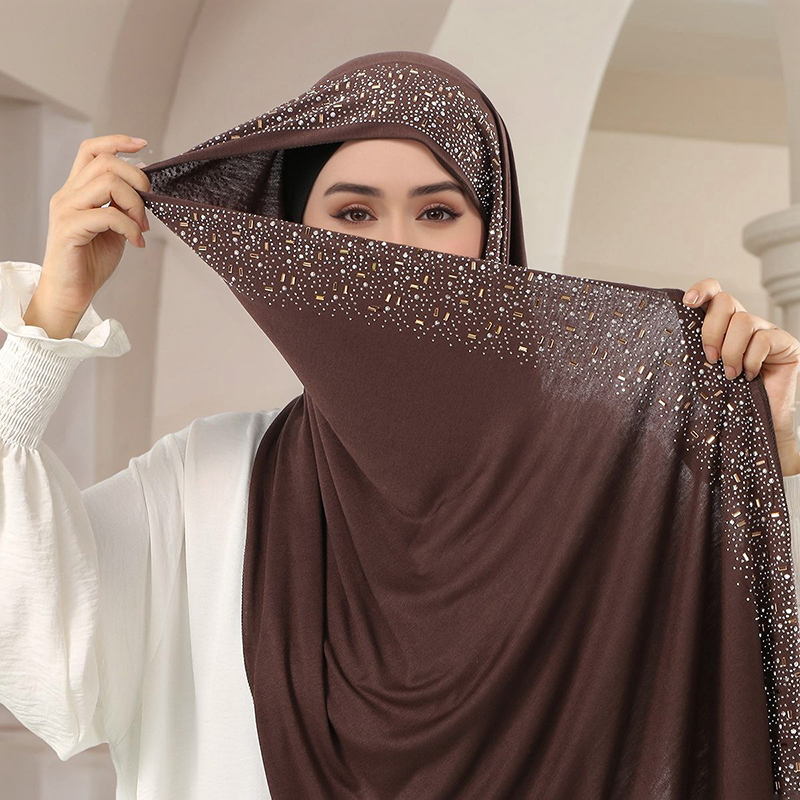 Ramadan Muslim Shimmer Rhinest - Women'S Fashion Jersey 리뷰 및 가격