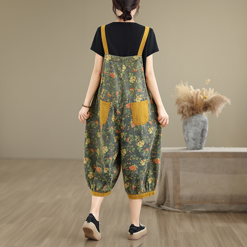 Fashion Print Floral Y2K Denim - Mom Jeans Women 리뷰 및 가격
