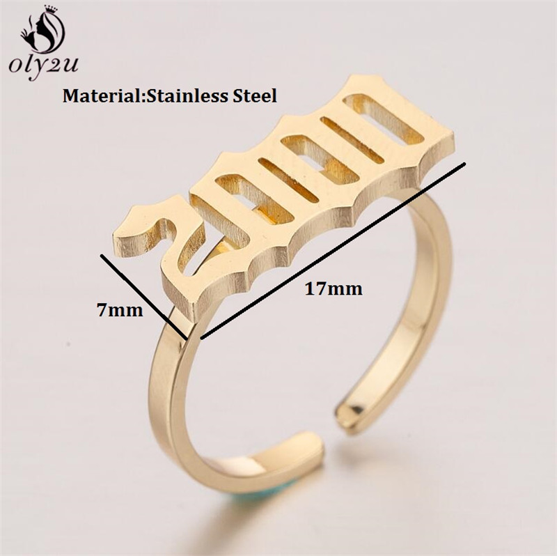 Oly2u Personalize Date Of Birt - Women'S Fashion Year 2000 리뷰 및 가격