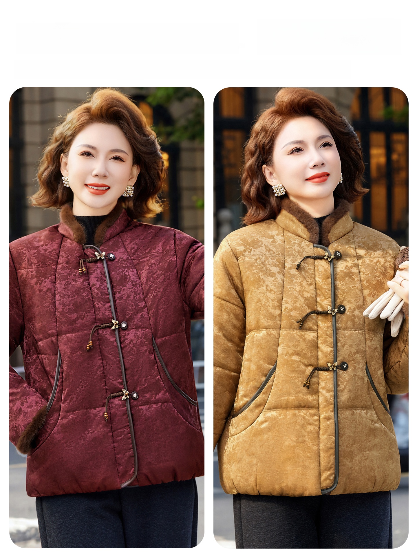New Chinese Style Thickened Fl - Women Fashion Over 60 리뷰 및 가격