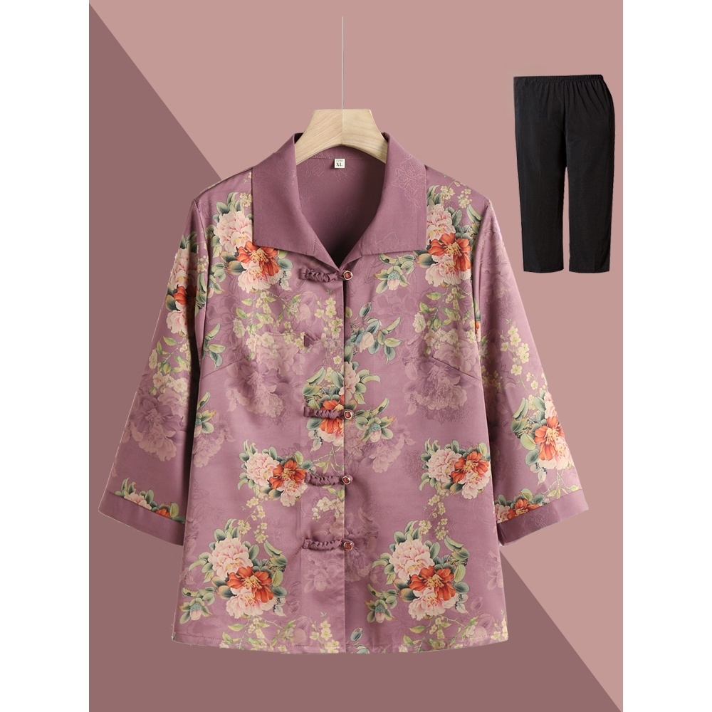 Elegant Seven-Quarter Sleeve S - Women Fashion Over 60 리뷰 및 가격