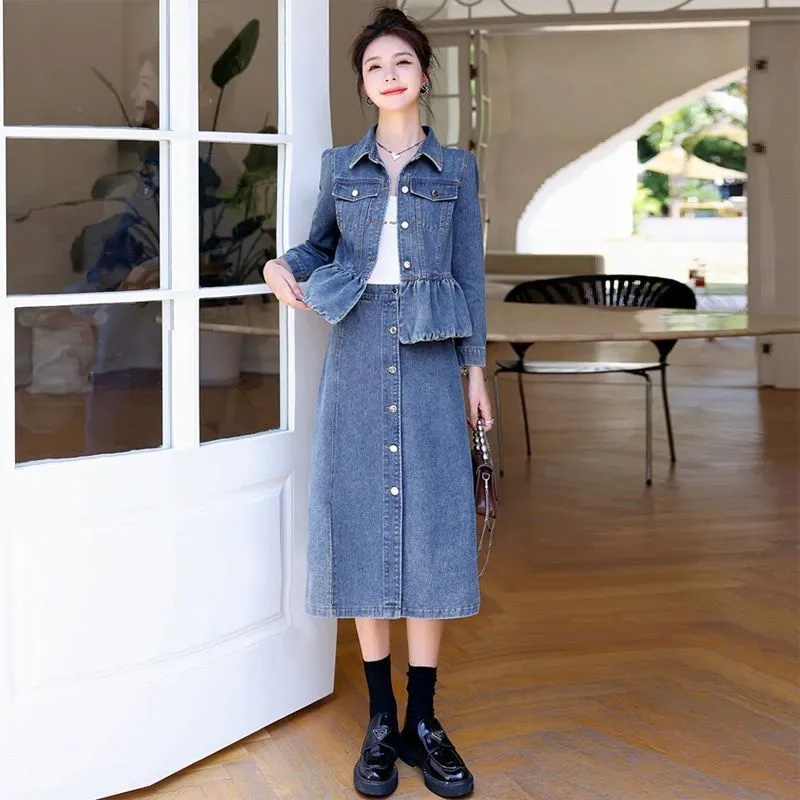 Cowboy Jacket Female New 2024  - Women'S Fashion Denim Jacket 리뷰 및 가격