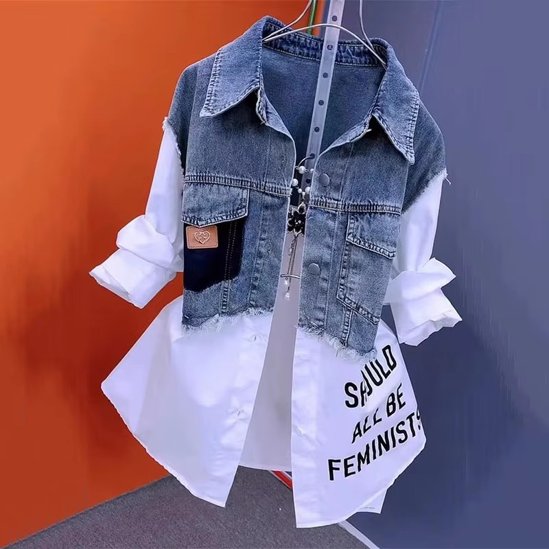 2025 New Spring/Summer Fashion - Women'S Fashion Denim Jacket 리뷰 및 가격