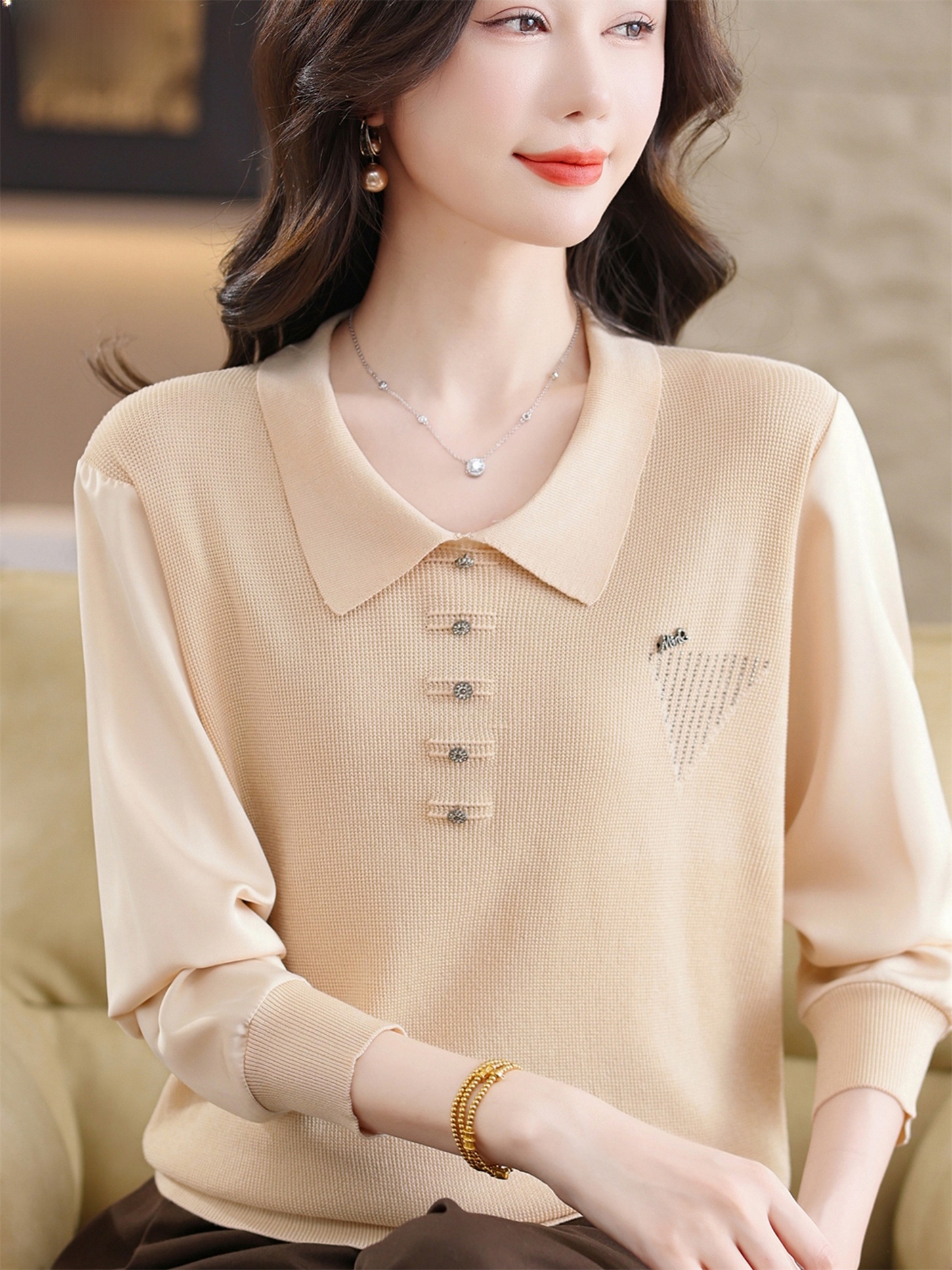 Spring Fashion Thin Knitted Lo - Women Fashion Over 60 리뷰 및 가격
