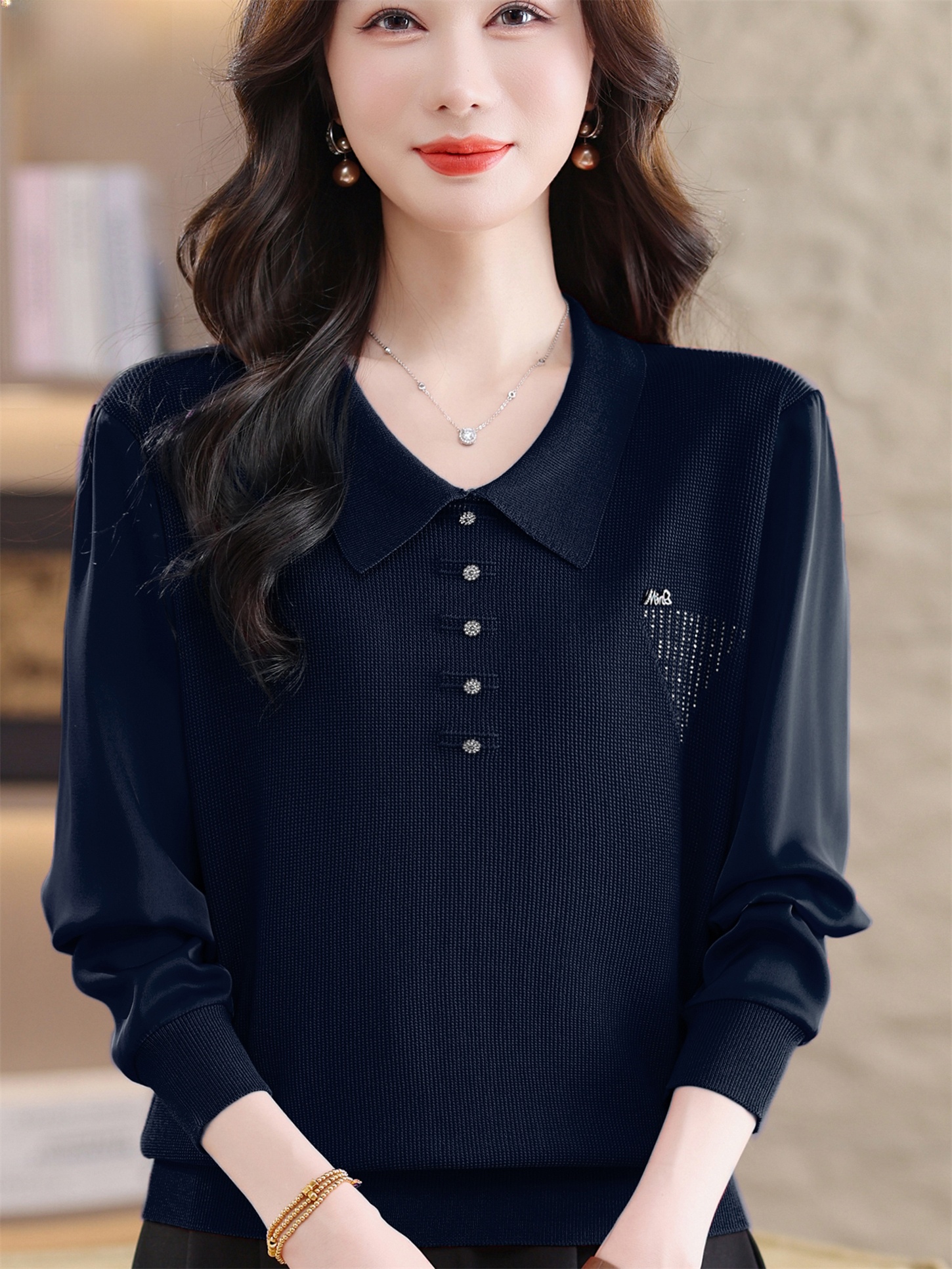 Spring Fashion Thin Knitted Lo - Women Fashion Over 60 리뷰 및 가격